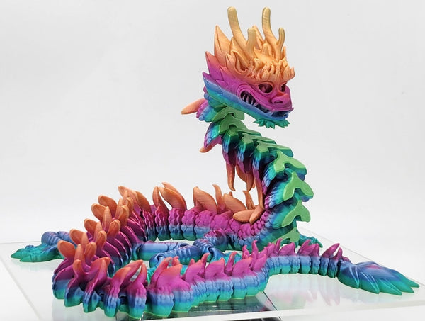 Flexi Imperial Dragon - Metal Rainbow