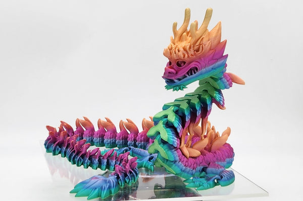Flexi Imperial Dragon - Metal Rainbow