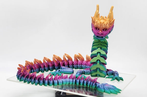 Flexi Imperial Dragon - Metal Rainbow