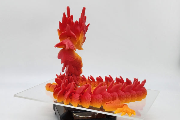Flexi Imperial Dragon - Red and Gold