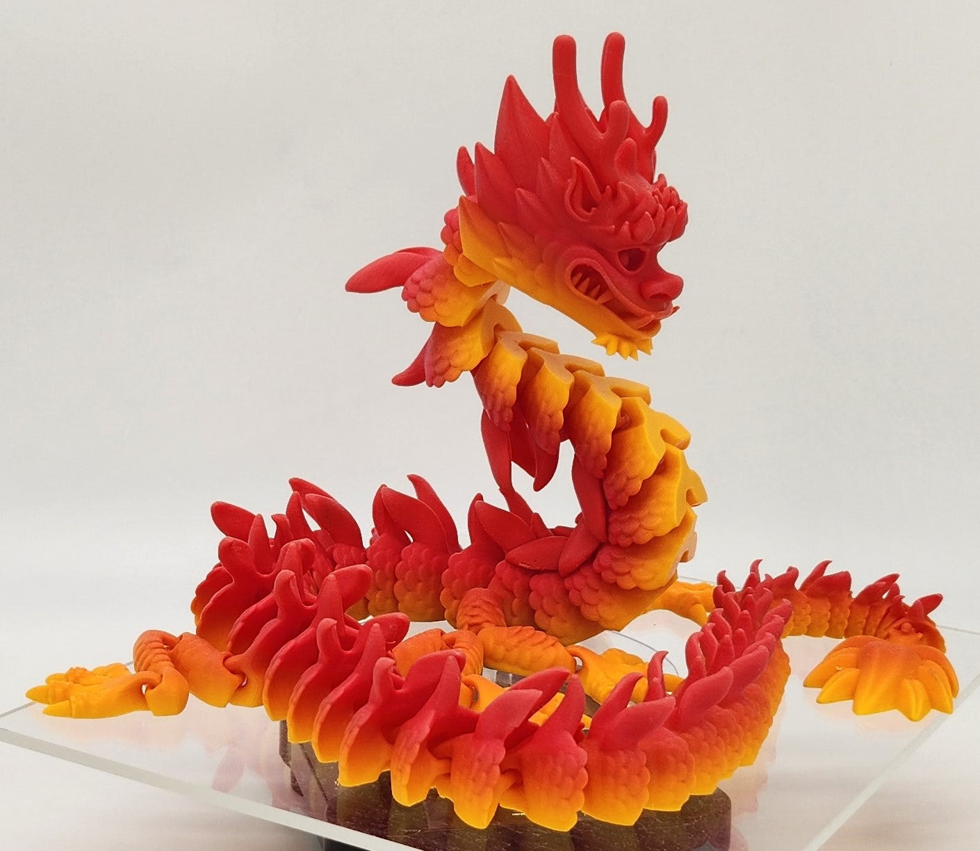 Flexi Imperial Dragon - Red and Gold