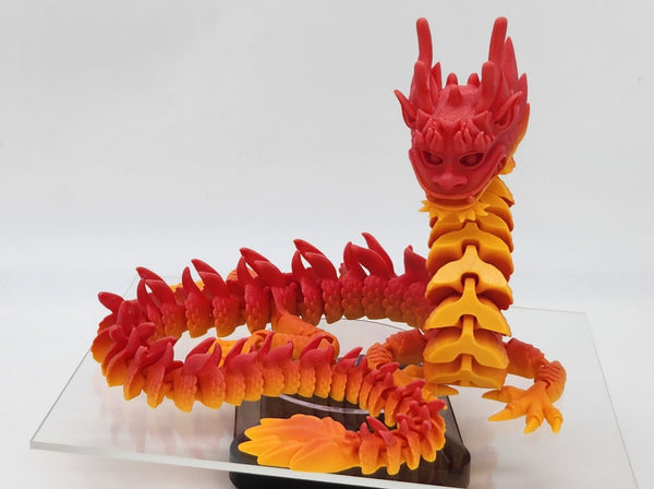 Flexi Imperial Dragon - Red and Gold