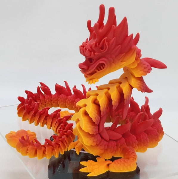 Flexi Imperial Dragon - Red and Gold