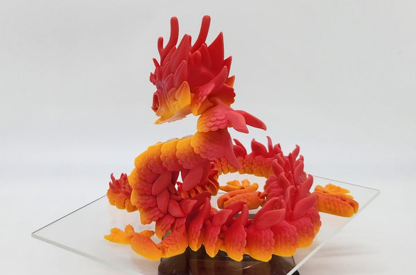 Flexi Imperial Dragon - Red and Gold